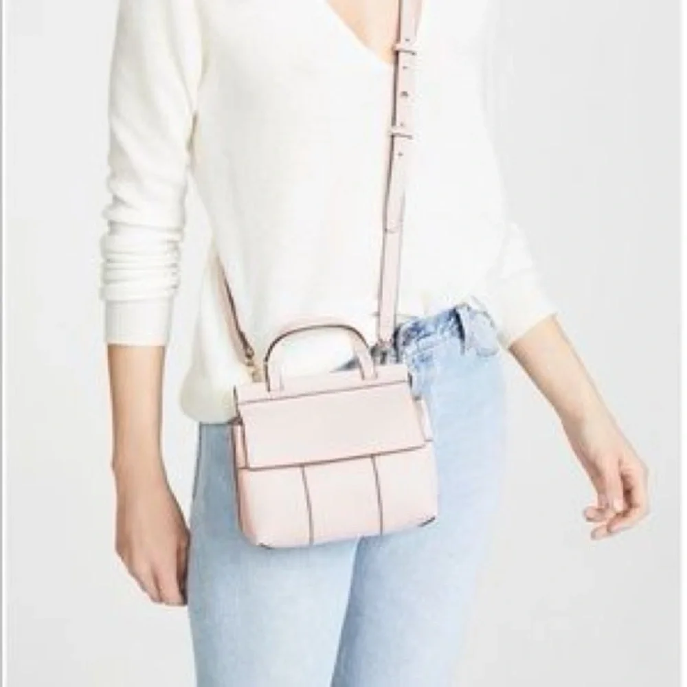 Tory Burch Block-T Mini Satchel - Picture 9 of 10